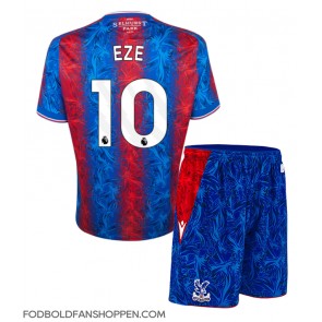 Crystal Palace Eberechi Eze #10 Hjemmebanetrøje Børn 2024-25 Kortærmet (+ Korte bukser)